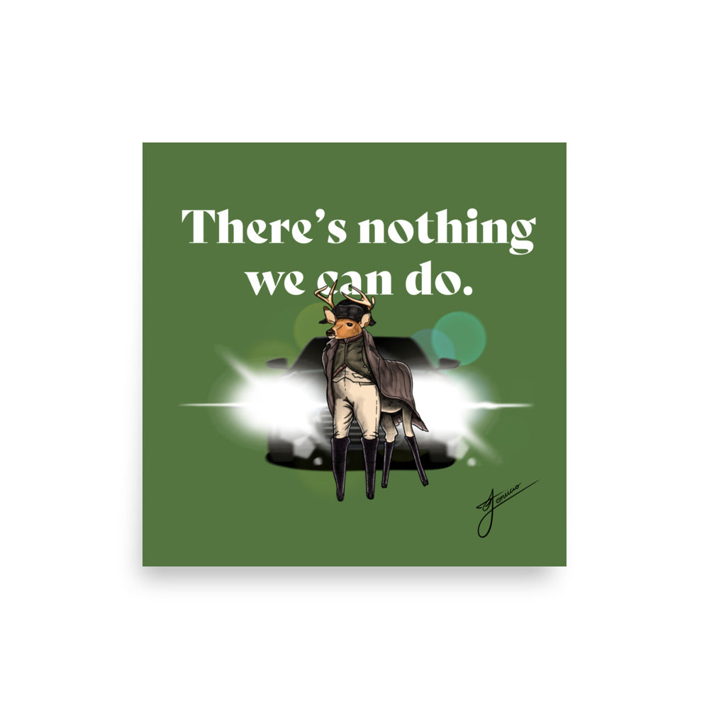 Napoleon Deer (10in x 10in) Print