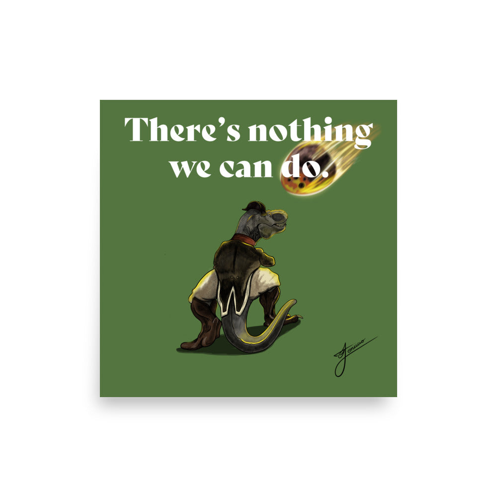 Napoleon T-Rex (10in x 10in) Print