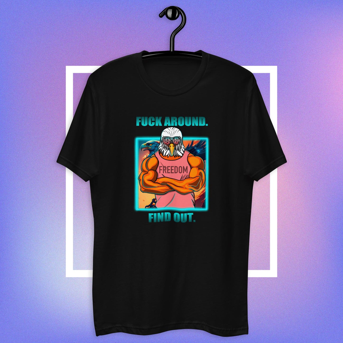 FAFO Eagle (Fitted T-shirt)