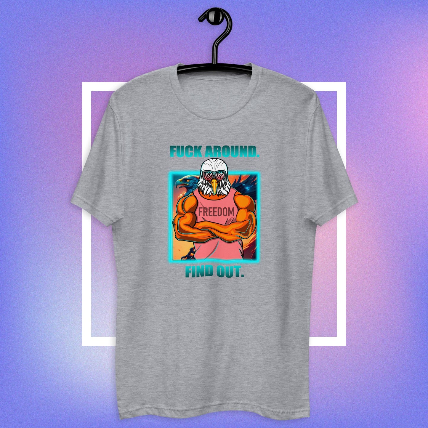 FAFO Eagle (Fitted T-shirt)