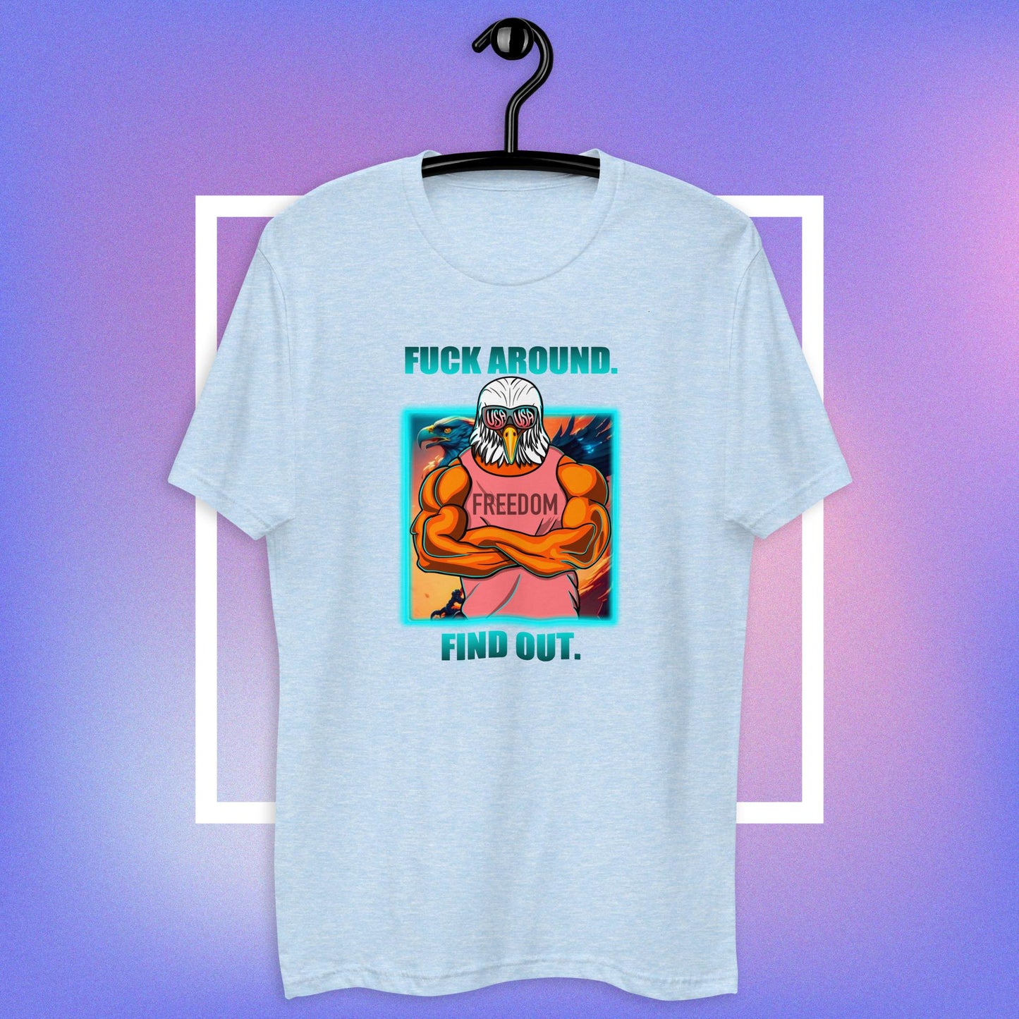 FAFO Eagle (Fitted T-shirt)