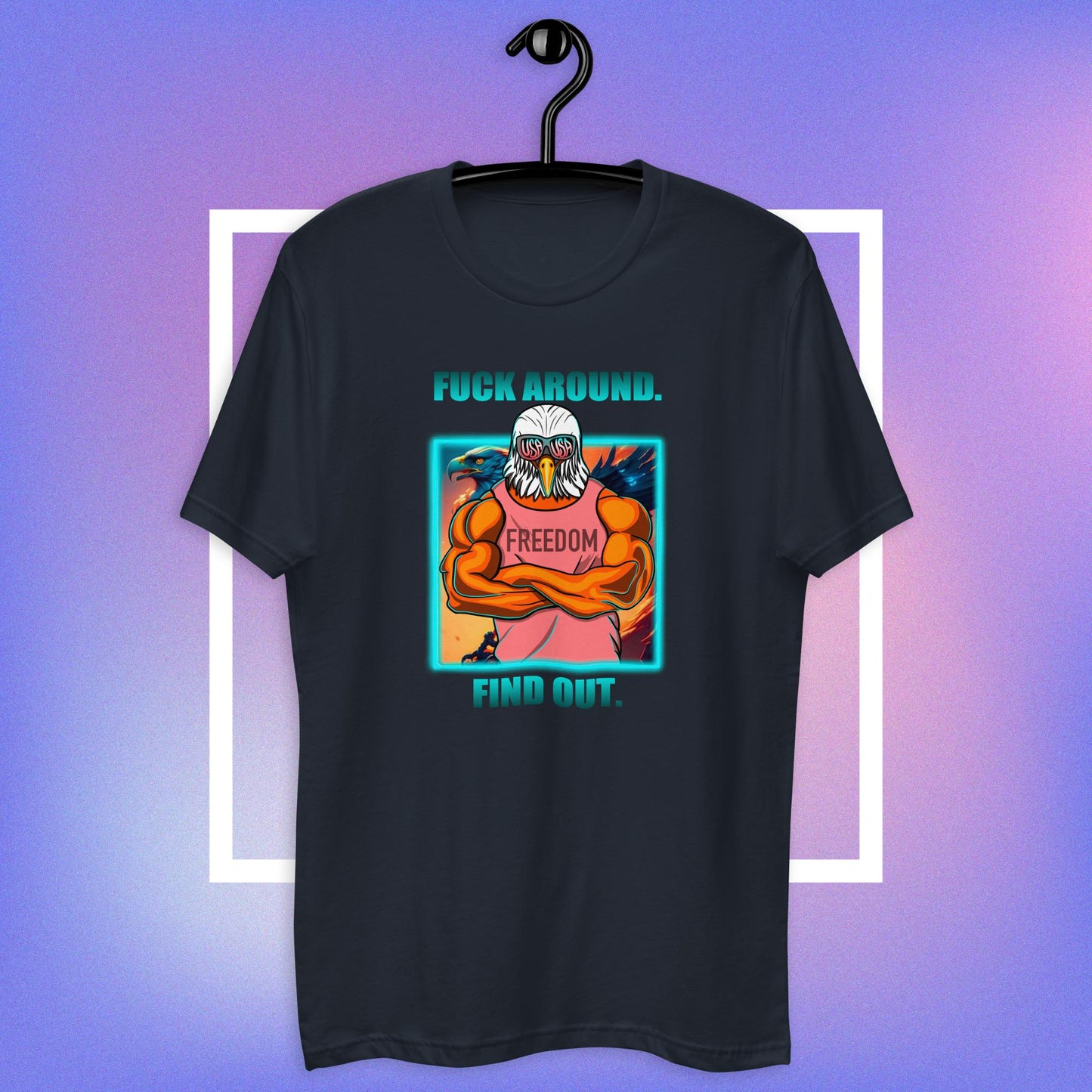 FAFO Eagle (Fitted T-shirt)