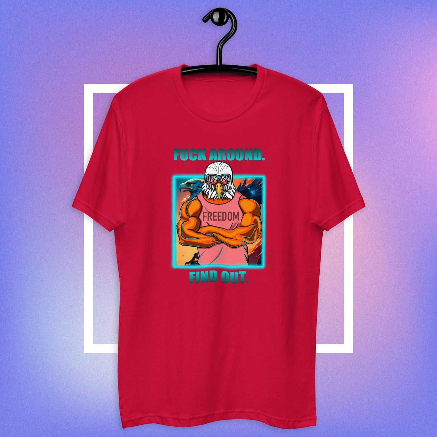 FAFO Eagle (Fitted T-shirt)