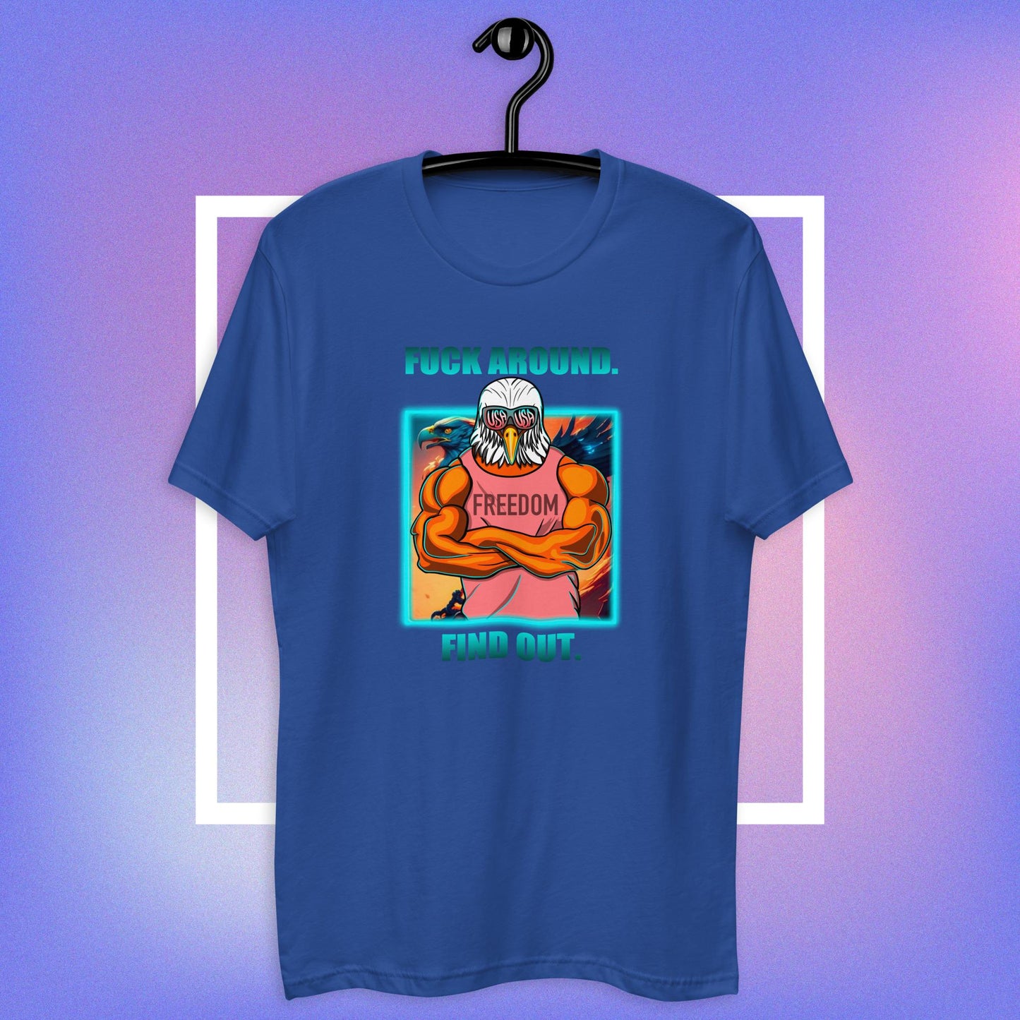 FAFO Eagle (Fitted T-shirt)