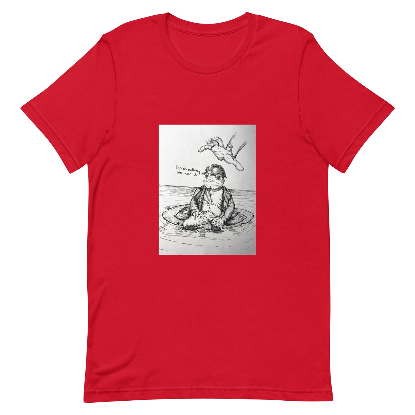 Napoleon Frog drawing (Unisex t-shirt)