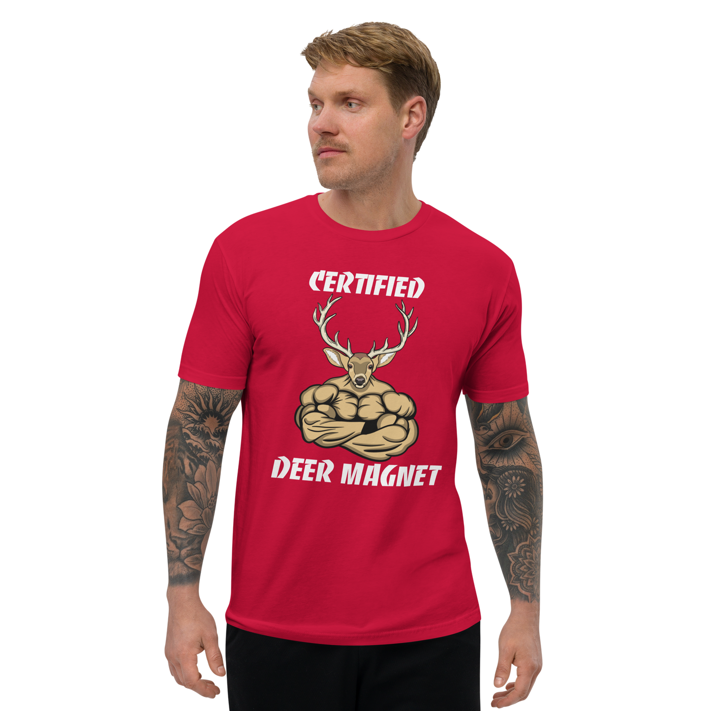 Deer Magnet (fitted t-shirt)