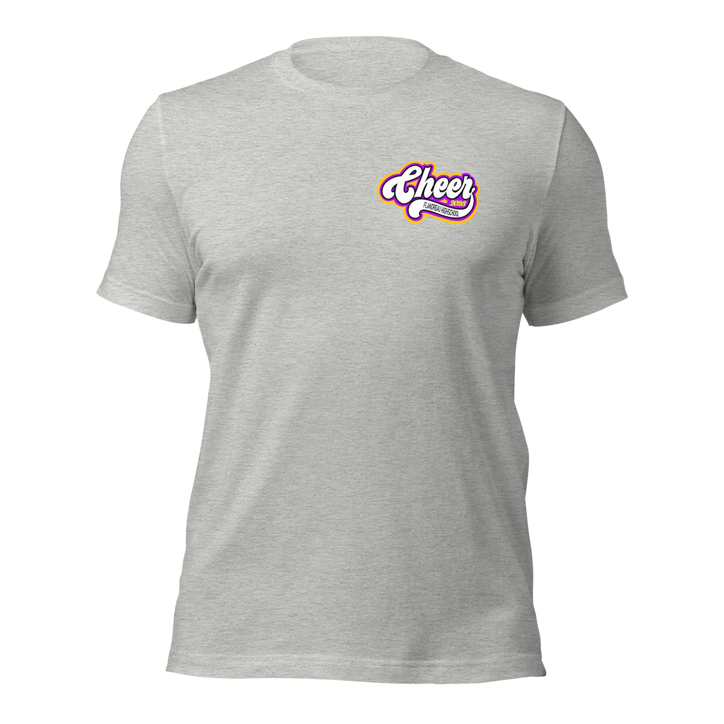 Cheer Front & Back Unisex t-shirt