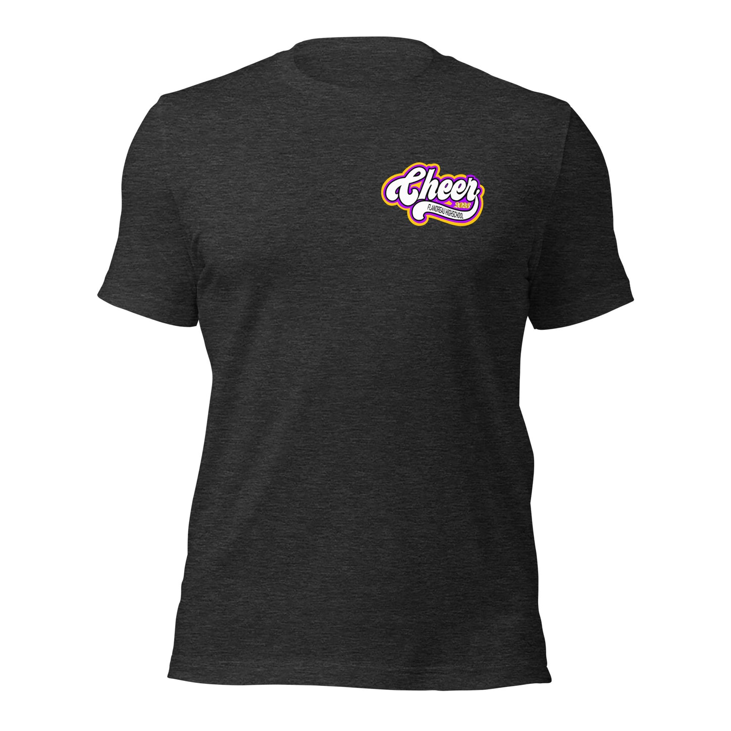 Cheer Front & Back Unisex t-shirt