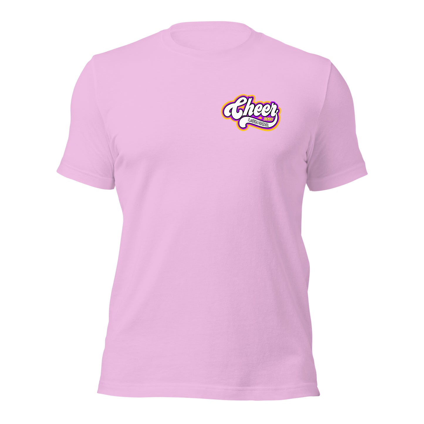 Cheer Front & Back Unisex t-shirt