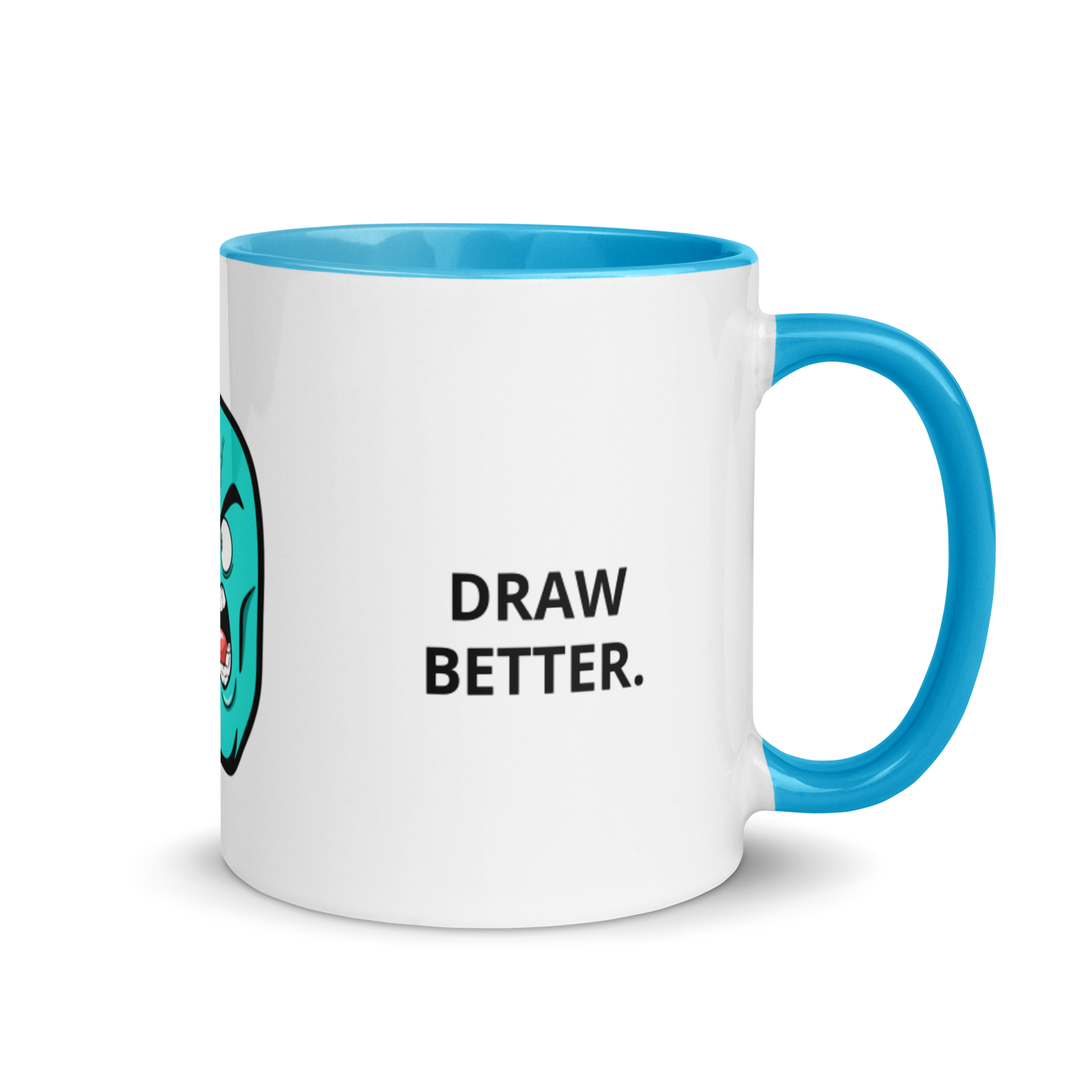 “DRAW BETTER.” MUG