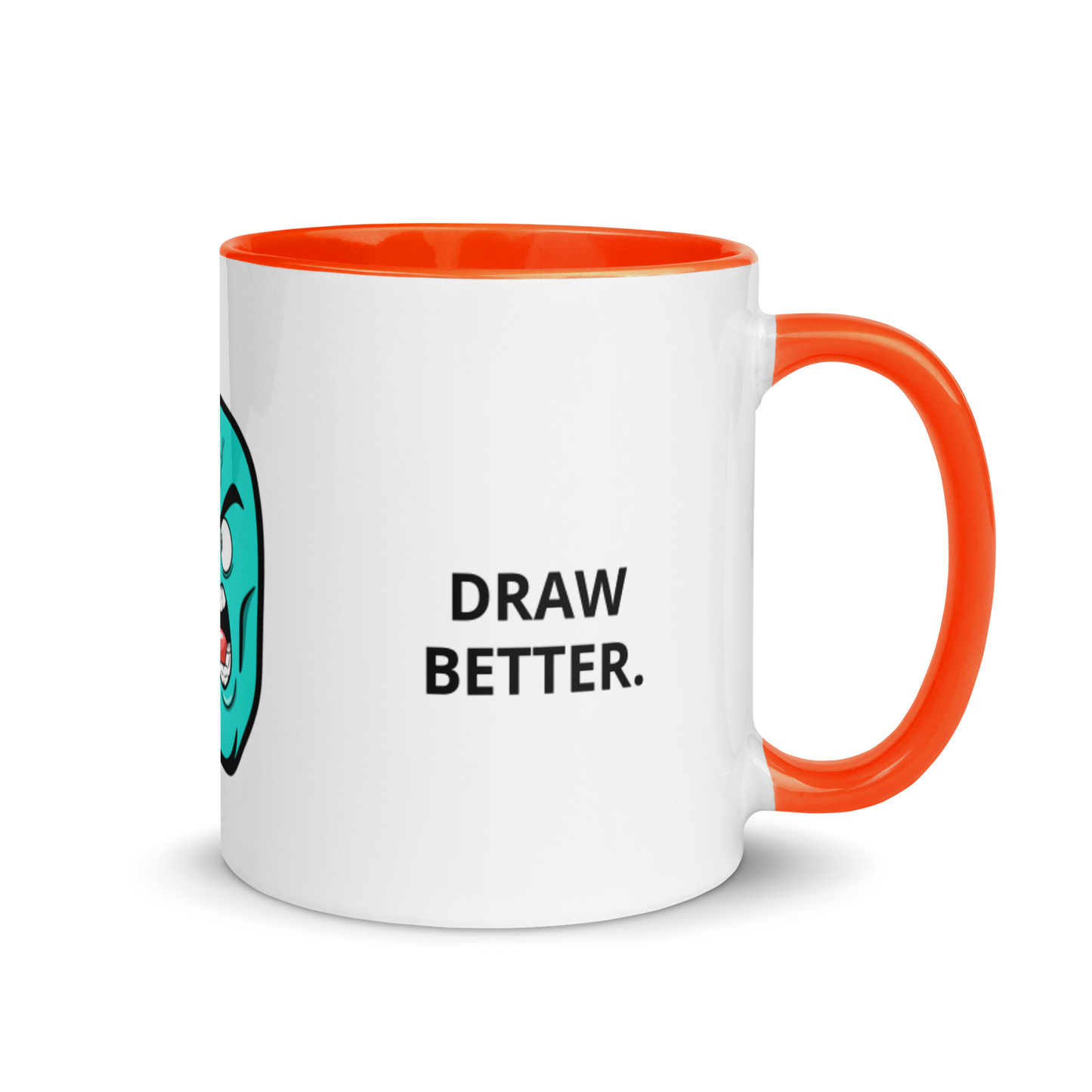 “DRAW BETTER.” MUG