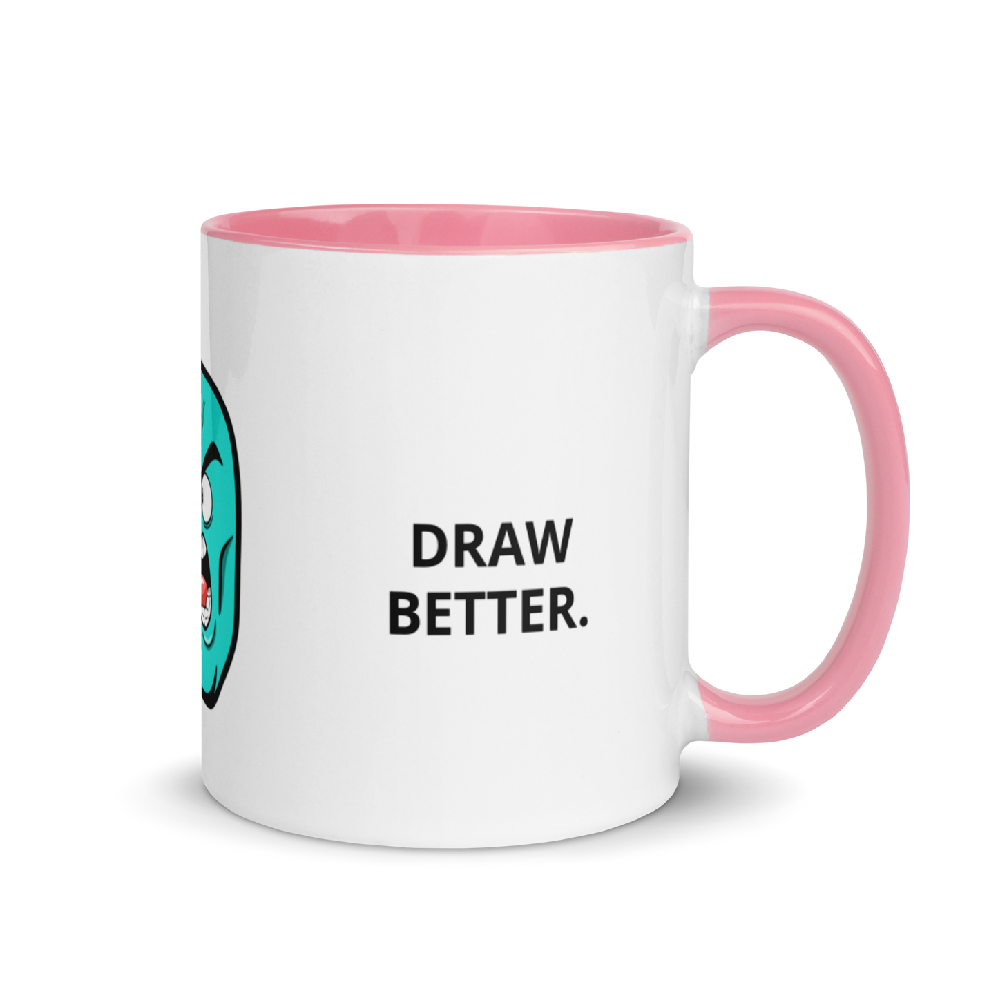 “DRAW BETTER.” MUG