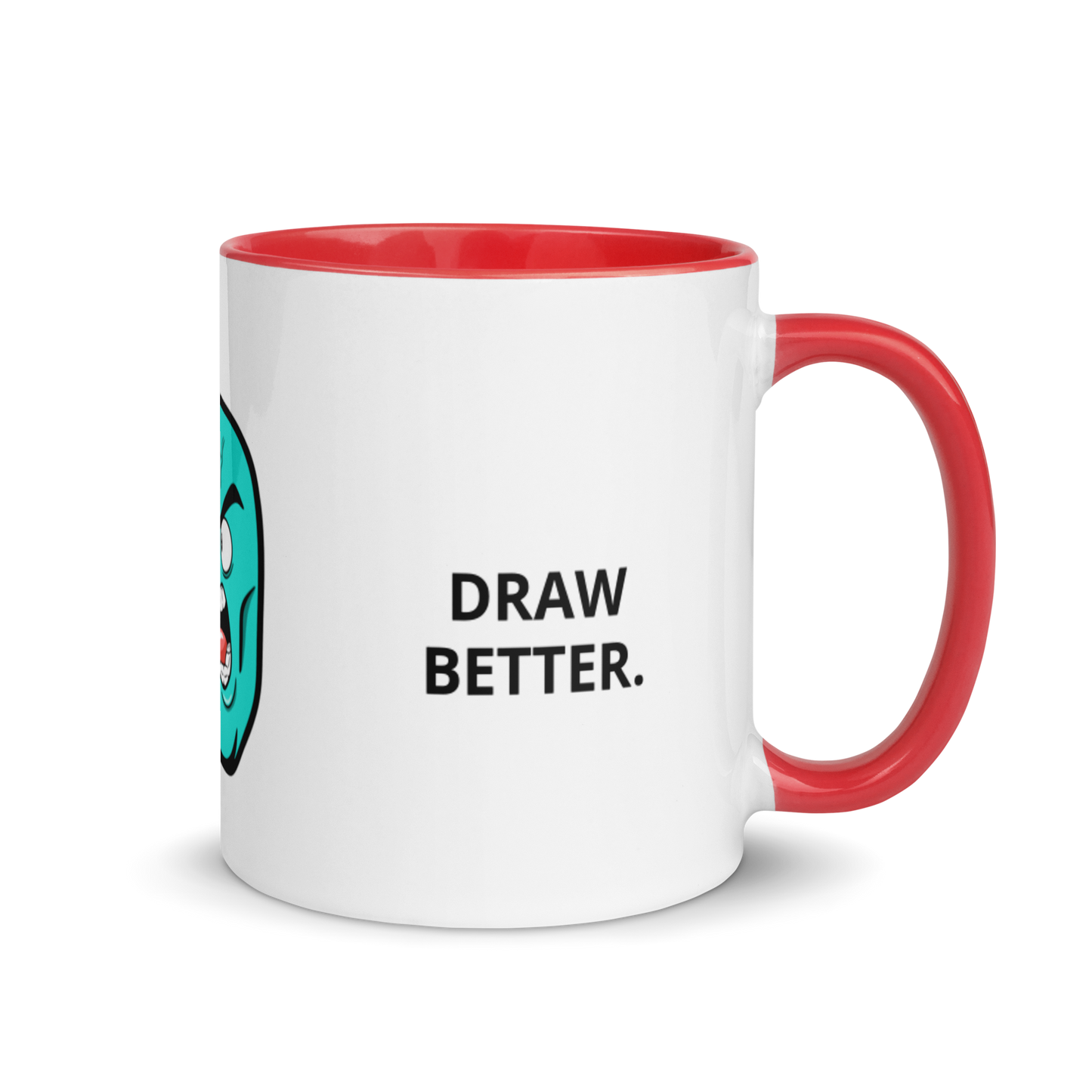“DRAW BETTER.” MUG