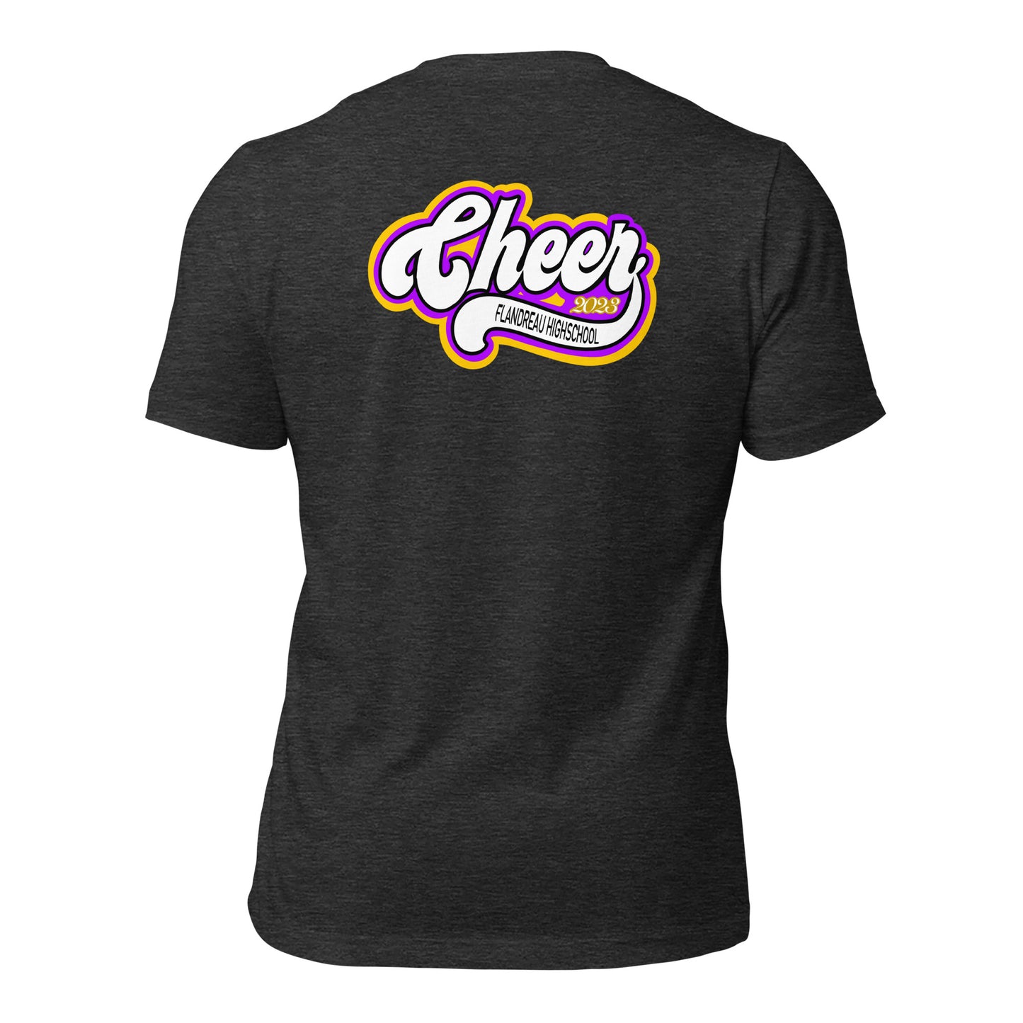 Cheer Front & Back Unisex t-shirt