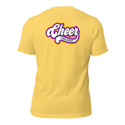 Cheer Front & Back Unisex t-shirt